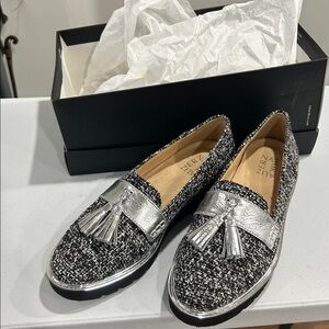 Naturalizer, August Tweed Loafers Size 7